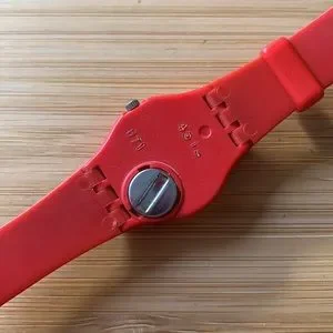 Swatch | Accessories | Swatch Watch Lr3 Red 12369 | Poshmark